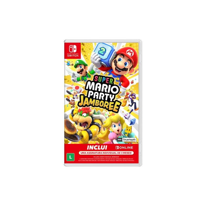 Imagem do produto Super Mario Party Jamboree Switch - Físico em Magazine Luiza